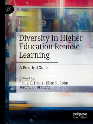 cover image of Diversity in Higher Education Remote Learning